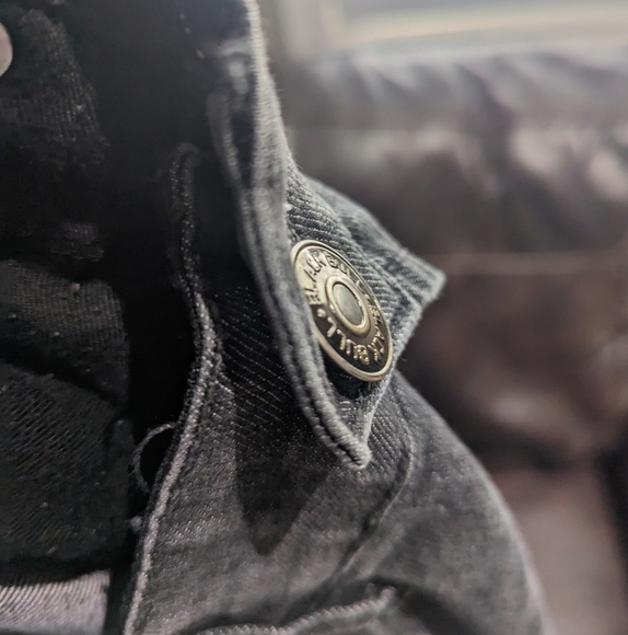 Black bull stretch waist jeans 34 waist - Picture 2 of 3